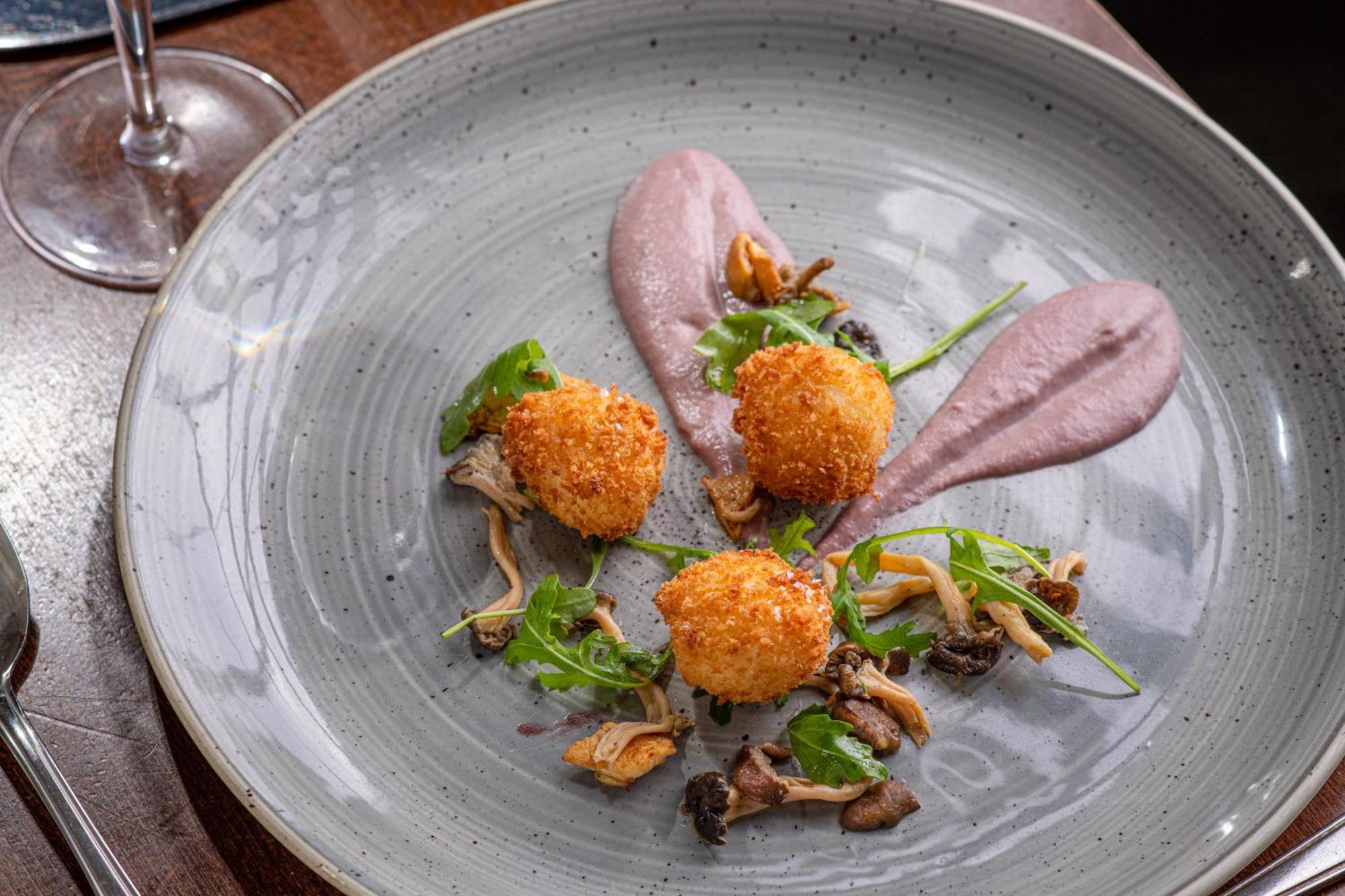 Hotel The Millstone, Mellor Blackburn  Exteriér fotografie A dish at the restaurant